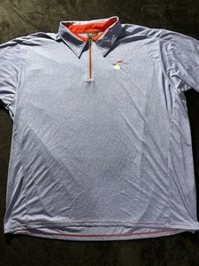Hersheys Chocolate Hershey Kiss Logo Quarter Zip Mens 4XL Pullover With Collar - Picture 1 of 10
