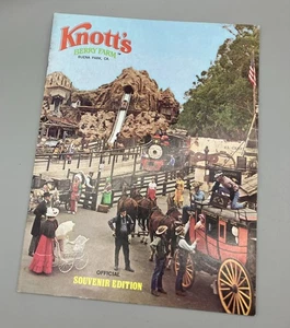 Revista KNOTTS BERRY FARM AND GHOST TOWN Edición Souvenir Buena Park Cal - Imagen 1 de 7