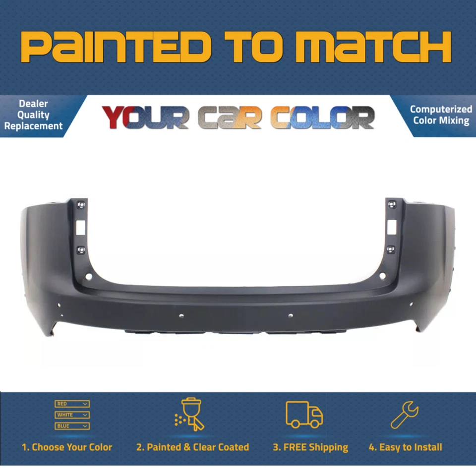 For 2015-2017 LEXUS NX200t; Rear Bumper; w/Sensor; LX1100176 Painted to Match Foto 1 de 1