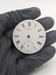 Movimiento Reloj Bolsillo Manual Waltham Mass 5192172 REPARACIÓN NO PROBADA 45,8mm - Imagen 1 de 11