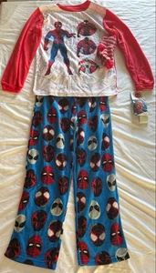 Jungen Marvel Spider-Man Pyjama Set L blau rot - Bild 1 von 4