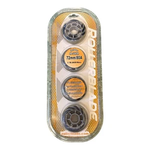 Ruote per pattini in linea Rollerblade, set di 8 RB JUNIOR 72mm/80A - Foto 1 di 6