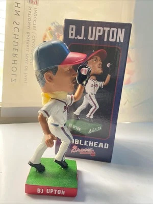 BJ UPTON Atlanta Braves Baseball 2013 SGA Bobblehead MLB All Star Tampa Rays NIB - Image 1 of 2