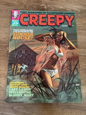 Creepy # 29 VF Comic Book Magazine Horror Monster Fear Scary 5 J343 - Image 1 of 2