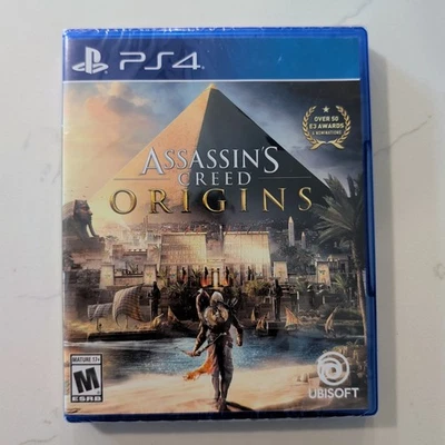 New / Sealed - Assassin's Creed Origins - Sony PlayStation 4 - PS4 - No Tears - Image 1 of 4