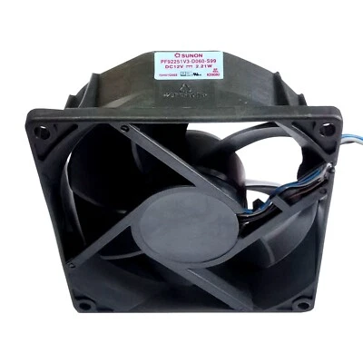  SUNON PF92251V3-D060-S99 12V 2.21W 92*92*25mm 4Pin Projector Cooling Fan - Image 1 of 4