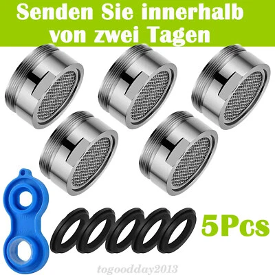 5x Perlator Strahlregler M24 Wasserhahn Sieb Einsatz Mischdüse Perlatoren Wasser - Bild 1 von 4