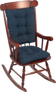 Klear Vu Non-Slip Rocking Chair Cushion Set with Thick Padding and Tufted Des...
