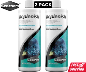Seachem Laboratories Replenish Water Conditioner Restore GH 16.9 fl oz 2 Pack - Picture 1 of 6