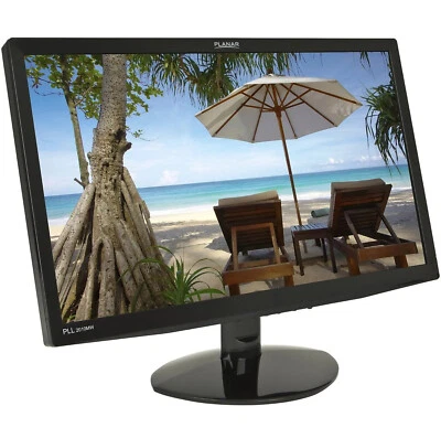 Planar Systems Monitor 20” Led Widescreen DVI / VGA PLL2010MW 997-7305-00 - Image 1 of 3
