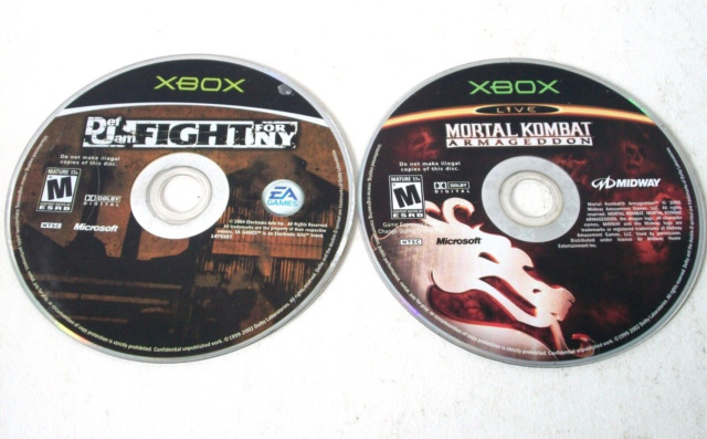 Mortal Kombat Armageddon Original Xbox Disc Only