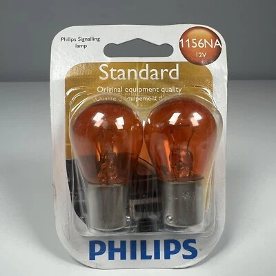 Phillips 1156NAB2 стандартная миниатюрная лампа указателя поворота 1156NA - Изображение 1 из 2
