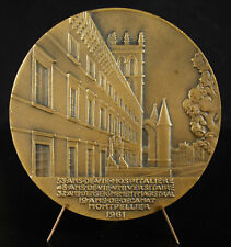 Médaille Gaston Giraud doyen vue de l'université de Montpellier 1961 medal