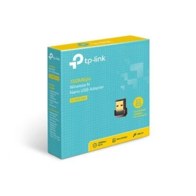 TP-LINK 150Mbps Wireless N Nano USB Adapter Wi-Fi Multimedia (TL-WN725N) - Image 1 of 4
