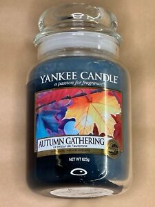 Yankee Candle Autumn Gathering - Classic Large Jar - 623g - Retired And Rare-NEW