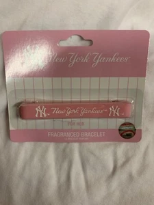 New York Yankees Fragranced Bracelete For Her Pink MLB - Picture 1 of 2