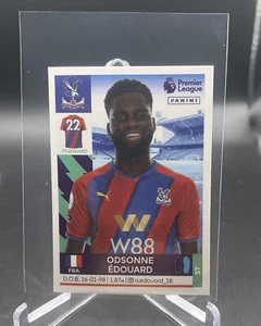 Panini Premier League 2022 Sticker Odsonne Edouard Crystal Palace #220 NM+ - Picture 1 of 2