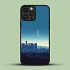 For iPhone 14 15 11 12 13 Pro X XS XR Max Cases los angeles futuristic city