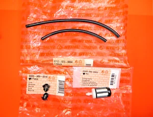 Stihl FS75 FS80 FS80R FS85 FS85R FS85T FS85RX, Hoses+Grommet+Filter OEM **READ* - Picture 1 of 6