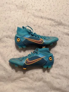 Nike Mercurial Superfly 8 Elite FG Chlorine Blue Men’s Size 5 Soccer DJ2839-484 - Picture 1 of 12