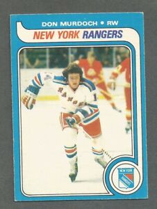 1979-80 O-Pee-Chee OPC Hockey Don Murdoch #168 New York Rangers EX/MT **4