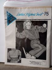 Vintage 1987 DK Sports Pattern Ladies Alpine Suit 75 UNCUT