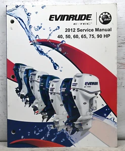 BRP Evinrude E-TEC 40, 50, 60, 65, 75, 90 HP 2012 manual de servicio 5008734 - Imagen 1 de 4