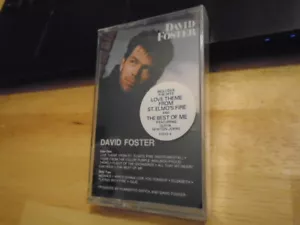 SEALED RARE PROMO David Foster CASSETTE TAPE St Elmo's Fire OLIVIA NEWTON-JOHN ! - Picture 1 of 3