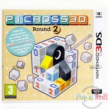 Picross 3d game: round 2 [vf] on nintendo 3ds new in blister