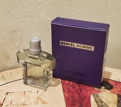 RYKIEL HOMME por Sonia Rykiel Raro Para hombres Colonia EDT Nuevo En Caja De Colección Foto 1 de 2