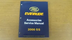 2000 SS Evinrude Accessories Service Manual OMC Repair P/N 787065 - Picture 1 of 4