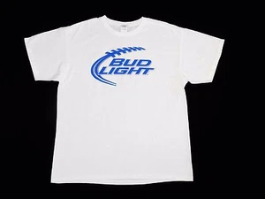 Bud Light Beer Football Logo Official NFL Sponsor Shirt Size Herren XL NEU - Bild 1 von 1