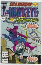 SOLO AVENGERS #1 Hawkeye, Mockingbird. Jim Lee NM Near Mint.