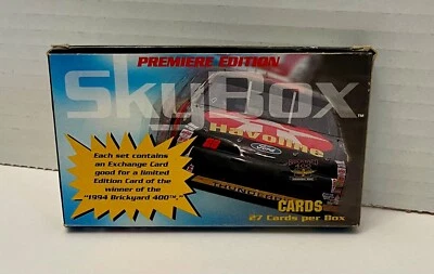 1994 SKYBOX PREMIERE EDITION BRICKYARD 400 NASCAR RACE 26 CARD BOXED SET Read - Image 1 of 4