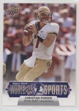 2011 Upper Deck World of Sports Christian Ponder #104 Rookie RC