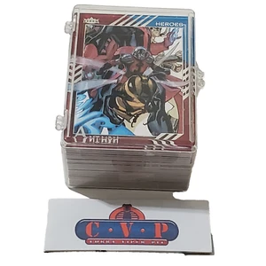 2015 Fleer Retro Marvel 60 Cards Complete Set Spider-Man Wolverine + - Picture 1 of 1