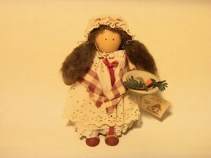 MUÑECA LIZZIE HIGH HECHA A MANO con ETIQUETA, EMILY BOWMAN 1986 BOCADILLO PARA SANTA - Imagen 1 de 5