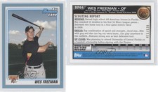2010 Bowman Prospects Blue /520 Wes Freeman #BP64