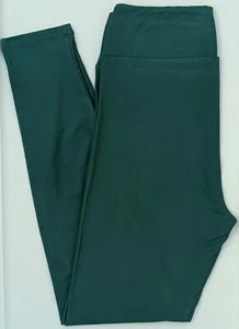Leggings OS LuLaRoe Talla Única Sólidos Verde Selva 06 Nuevos - Imagen 1 de 6