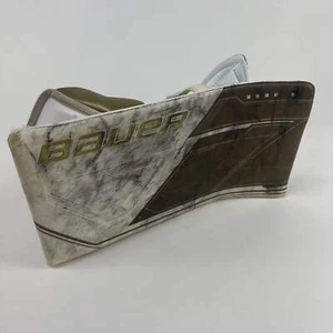Used Vegas Knights White and Gold Bauer Supreme Mach Blocker | Patera | Regular - Picture 1 of 7