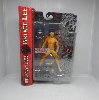 Брюс Ли Дракон Живет ВОЗНЕСЕНИЕ ДРАКОНА Вариант с Закрытым Ротом Художественная Убежище Новый нераспакованный - Изображение 1 из 4