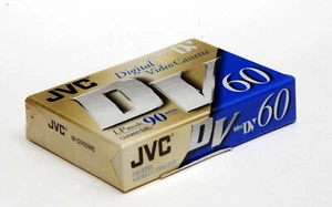 Cassettes Video Mini-Dv JVC DVM-60 60 Min. Sp / 120 Min LP Dvc Minidv Mini Dv - Photo 1/2