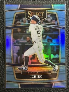 2022 Panini Select Ichiro Concourse Carolina Blue /35 SP