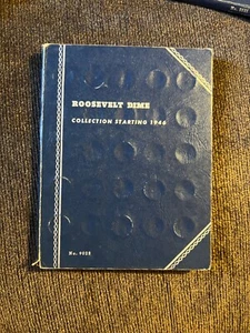Used 9029 Whitman coin folder for Roosevelt Dime - LIGHTLY USED - Picture 1 of 2