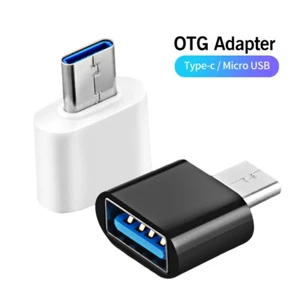 USB Female to USB-C Type C 3.1 OTG Male Data Adapter Converter For Cell Phone - Picture 1 of 12