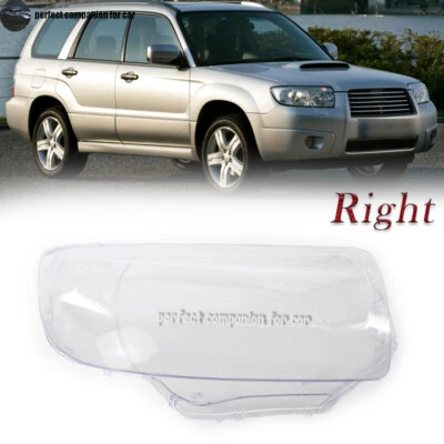 Right Side Headlight Len Cover Headlamp Mask For Subaru Forester 2006 2007 2008 - Image 1 of 4