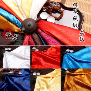 Dragon Ancient Costume Chinese Clothing Damask Jacquard Silk Satin Sewing Fabric - Picture 1 of 36