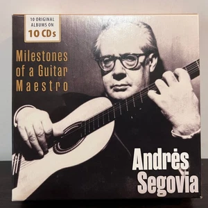 ANDRES SEGOVIA - Milestones Of Maestro (10 Disc Box Set) (EU) - Compact Disc CD - Picture 1 of 5
