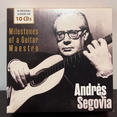 ANDRES SEGOVIA - Milestones Of Maestro (10 Disc Box Set) (EU) - Compact Disc CD - Image 1 of 4