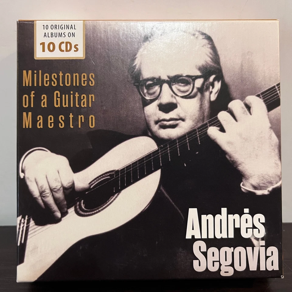 ANDRES SEGOVIA - Milestones Of Maestro (10 Disc Box Set) (EU) - Compact Disc CD - Image 1 of 4